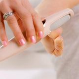 Electric Foot File Hard Skin Remover - Ergonomic Handle Design Foot Callus Remover - Rechargeable Foot File Heel Scraping
