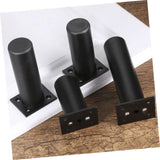 4 Pcs Furniture Leg Work Bench Legs Desk Leg Couch Leg Worktop Legs Foot Pad Chair Legs Tv Leg Screw Cap Support Leg