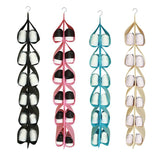 Space-Saving Shoe Stand Shoe Hanging Storage Bag Outdoor Travel Home Shoe Rack Portable Foldable Large-Capacity Sundries（4pcs）