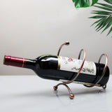 Spring Shaped Wine Holder, Wine Rack, Single Bottle, Home Gift Kitchen Gift Wine Shelf
Independent Wine Rack Ornament Desktop