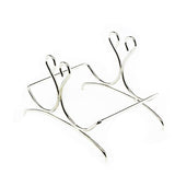 Wine Rack 2 Stainless Steel Wine Bottle Racks, Red Wine Shelf, Red Wine Display Shelf, Waterproof and Rust Proof