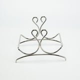 Wine Rack 2 Stainless Steel Wine Bottle Racks, Red Wine Shelf, Red Wine Display Shelf, Waterproof and Rust Proof