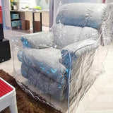 Heavy Duty Plastic Recliner Cover Pets|Cat Dog Scratching Protector Clear Vinyl Waterproof Sofa/Couch Covers,Furniture Living Room