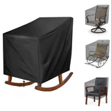 Outdoor Swivel Lounge Chair Cover 2 Pack, Tear-Resistant, UV Resistant, Waterproof for Furniture Covers