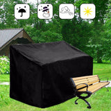 Waterproof Sun Protection Outdoor Furniture 3-Seater Bench Covers with Drawstring Toggle for Deep Seat Lounge,  Cushion Couch