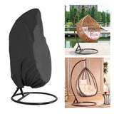 Egg Chair Covers with Zipper, Durable Large Wicker Egg Swing Chair Covers, Waterproof/Windproof Heavy Duty Weather