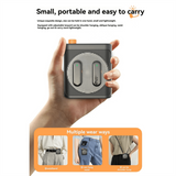 Wireless Lavalier Microphone Portable Voice Amplifier with 2 Mic, Rechargeable Speaker for Classroom, Meetings, Speeches