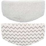 Steam Mop Cleaner Pads Washable Microfiber Mop Pads for  Powerfresh Steam Mop 1940 1440 1544 Series, Model 19402 19404 19408 1940A 1940Q 1940T 1940W (2 s)