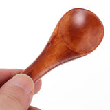 6Pcs Household Tea Scoops Coffee Wood Small Smooth Edge Kitchen Scoops