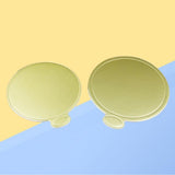 100pcs Round Cardboard Cake Board, Gold Disposable Single Portion Base for Mousse and Dessert Serving