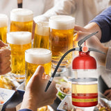 Fire Extinguisher Beer Dispenser Large Capacity Novelty Liquor Decanter for Home Bar Kitchen Party Beverage Serving