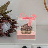 Small Bakery Boxes for Cake Wrapping, Mousse Cake Packaging Containers, Food Safe Dessert Boxes