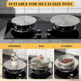 Stainless Steel Range Heat Diffuser with Handle, Handle, Multicolor