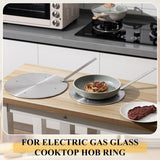 Stainless Steel Range Heat Diffuser with Handle, Handle, Multicolor