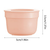 Breakfast On The Go Cups, Take And Go Yogurt Cereal Overnight Oats Snack Parfait Containers & Salad Dressing Holder With Fork For Lunch, Fruit & Vegetable Jar(Pink,36.2oz)