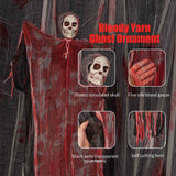 Halloween Hanging Grim Reapers, Halloween Skeleton Ghosts for Outdoor Decoration, Prop, Halloween Party Supplies Decor