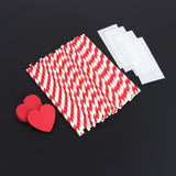 40 PCS Heart and Paper Straws Decorative Cocktail Drinking Straws for Graduation Party Decoration Supplies