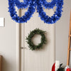 2Pcs Christmas Tinsel Garland Decoration Metallic Tinsel Twist Garland Halloween Christmas Tree Artificial Garland Hanging Christmas Garland for Birthday Party Ornament (6.5ft, Red)