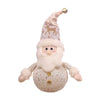 Christmas Table Decorations, 9 Inch Lighted Plush Snowmen Figurines, Light Up Snowman Holiday Present, Battery Operated Xmas Gifts Winter Tabletop Ornaments Dinner Party Supplies