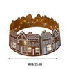 Gingerbread House Christmas Tree Collar LED Christmas Tree Collar Suitable For Gingerbread House Christmas Tree Skirt LED Christmas Tree Collar Diameter 60CM/23