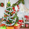 16.4 Feet Iridescent White Holiday Tinsel Garland for Christmas,Birthday,Weddings,Party Decorations,Xmas Foil Tinsel Garland for All-Season Home Indoor Outdoor Party Supplies(Iridescent White)
