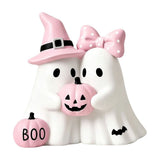 Cute Ghosted Halloween Home Decor, Halloween Ghost Decorations Gifts for Adults, Ghosts Halloween Decor for Tabletop Shelf