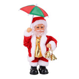 Christmas Handstand Santa Statue Decor, Upside down Rotating Santa Claus Animated Christmas Decorations, Cute Christmas Table Decor