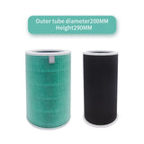 Filter compatible with air purifier filter screen composite activated carbon air purifier filter element