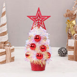 Tabletop Christmas Tree Mini Christmas Tree Christmas Ornament Crafts for Living Room Desktop Bedroom Holiday Home Decor