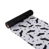 Halloween Net Table Cover Spooky Mesh Dining Table Decor Festive Gauze Table Setting Haunted Party Table Skirt