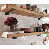Black L Shelf Bracket Iron Shelf Brackets, Metal Shelf Bracket, Industrial Shelf Bracket, Modern Shelf Bracket, Brackets-20cm