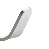4Pcs,Coat Hooks, Stainless Steel Hook, Garage, Luggage Key Hook, Bathroom Kitchen Dining Room,Heavy Duty, (Silver)