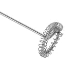 Green electric milk frother, handheld coffee stirrer, portable milk frother, suitable for lattes, cappuccinos, and home use as a whipping iron/whip.