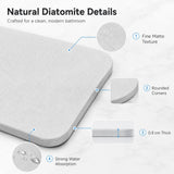 Dark gray premium pure cotton bathroom mat, ultra-soft, absorbent, quick-drying bathroom rug, non-slip, washable bathroom mat(40cm*30cm)
