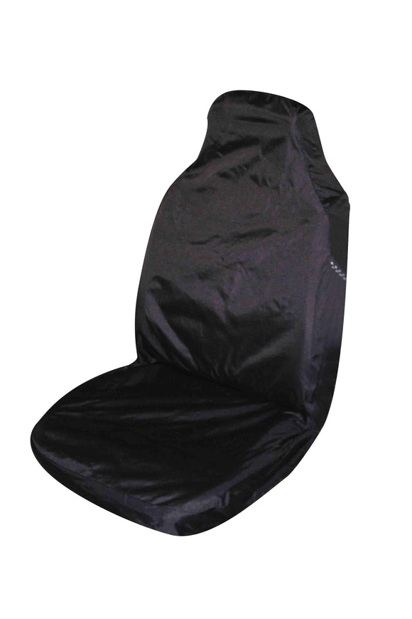 NNEDSZ Universal Supreme Throwover Seat Cover Canvas - Black