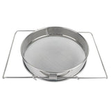 NNEDSZ Stainless Steel Double-layer Bee Honey Sieve Filtration, Strainer Honey Harvesting Tool
