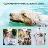 Black Cat Tin Flea & Tick Collar 38cm 30g Adjustable Mosquito Shield Allergy Free 8 Month Protection for Indoor Kittens 1pc