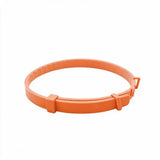 Mosquito & Flea Defence Band for Big Dogs Orange 62cm 60g Tin Can Adjustable 8 Month Protection Water-Resistant Park Walks
