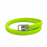 62cm Green Tin Flea & Tick Collar for Dogs Buckle Fastening Allergy-Free 8 Month Mosquito Larvae Lice Shield Daily Walks