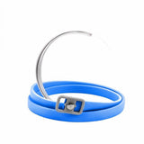 Dog Buckle-On Tin Collar 62cm Blue Repels Fleas Ticks Lice Larvae 8 Months Ultra Soft One Size Fits All Outdoor Walk