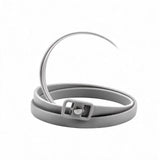 Grey 48cm Cat Flea Collar in Tin Canister, 8-Month Tick & Mosquito Guard with Snag-Free Buckle, Allergen Free Indoor Feline Halloween