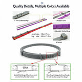 Grey 48cm Cat Flea Collar in Tin Canister, 8-Month Tick & Mosquito Guard with Snag-Free Buckle, Allergen Free Indoor Feline Halloween