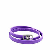 Wearable Flea & Tick Repellent Band for Cats 48cm Purple Snap-Buckle Tin Can 8 Months Odourless Indoor Comfort