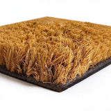 Woodland Pine Tree Door Mat 45x75cm Faux Coir Serene Forest Brown Non-Slip Halloween Porch Mat Mud Removal