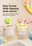 2pcs Wall-Mounted Storage Box - Mango Yellow