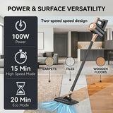 4-in-1 cordless vacuum cleaner, 50000RPM motor, 10000Pa suction, 180° rotating brush head, dual speed settings, lightweight and convenient./purple