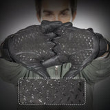 Full-Finger Multi-Functional Tactical Gloves, TPU Exoskeleton Impact Protection, Five-Finger Touchscreen Precision Control, Anti-Slip Wear-Resistant Palm, Essential for Outdoor Riding and Tactical Training./black.M code
