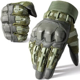 Full-Finger Multi-Functional Tactical Gloves, TPU Exoskeleton Impact Protection, Five-Finger Touchscreen Precision Control, Anti-Slip Wear-Resistant Palm, Essential for Outdoor Riding and Tactical Training./BLACK .XL code