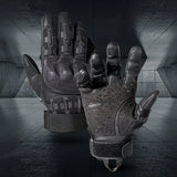 Full-Finger Multi-Functional Tactical Gloves, TPU Exoskeleton Impact Protection, Five-Finger Touchscreen Precision Control, Anti-Slip Wear-Resistant Palm, Essential for Outdoor Riding and Tactical Training./GREEN .XL code