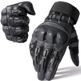 Full-Finger Multi-Functional Tactical Gloves, TPU Exoskeleton Impact Protection, Five-Finger Touchscreen Precision Control, Anti-Slip Wear-Resistant Palm, Essential for Outdoor Riding and Tactical Training./GREEN .M code